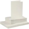 Kort og kuverter, kort 10,5 x 15 cm, kuvert 11,5 x 16,5 cm, 50 sæt